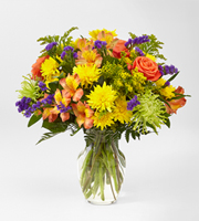 The FTD Marmalade Skies Bouquet