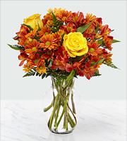 The FTD Golden Autumn Bouquet