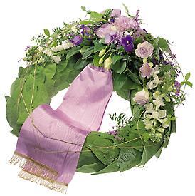 Wreath with Ribbon
