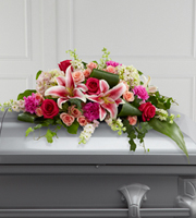The FTD Splendid Grace Casket Spray