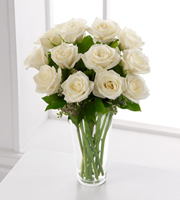 The FTD White Rose Bouquet