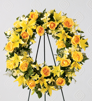 The FTD Ring of Friendship Wreath