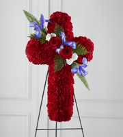 The FTD Faithful Hero Floral Cross