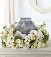 The FTD Timeless Tribute Cremation Adornment