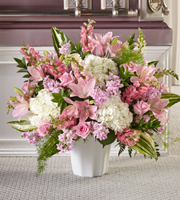 The FTD Simply Serene Floor Basket