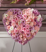 The FTD Heaven's Light Standing Heart