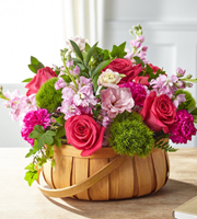 Radiance in Bloom Basket