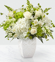 The FTD Peace and Hope Green Bouquet