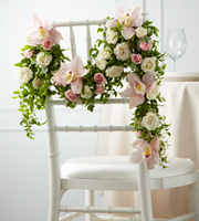 The FTD Orchid Rose Chair Dcor