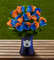 The FTD Auburn University Tigers Rose Bouquet - 12 Stems