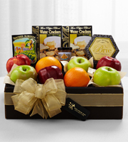 The FTD Exclusive Fresh Fruit & Savories Gift Box