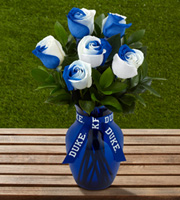 The FTD Duke University Blue Devils Rose Bouquet - 6 Stems