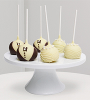 Golden Edibles Wedding Day Celebration Belgian Chocolate Dipped Cake Pops