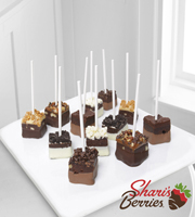 Shari's Berries Limited Edition Chocolate Dipped Brownie Pops
