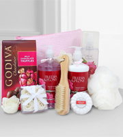 Peaceful Peony & Freesia Spa Set - Best