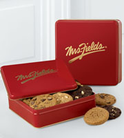 Mrs. Fields Classic Tin with One Dozen Assorted Cookies